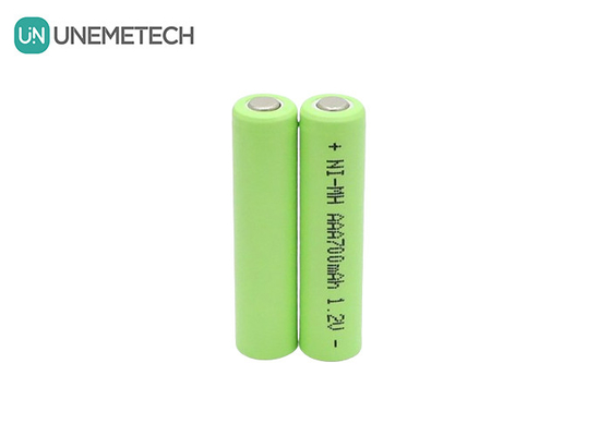 गुणवत्ता  UNEMETECH AAA Rechargeable Ni-MH Battery 1.2V 700mAh AAA700 For Electric Shaver फैक्टरी