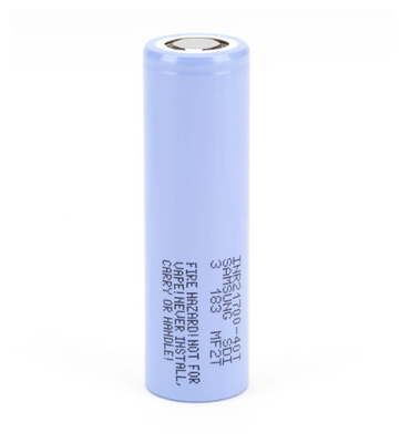 गुणवत्ता  Samsung 40T 21700 4000mAh 35A Battery 3.6V Lithium Ion Battery Cell INR21700-40T फैक्टरी