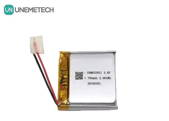 4.35V उच्च वोल्टेज ली-आयन बैटरी 682531 780mAh 3.8V पोर्टेबल डिवाइस बैटरी CE अनुमोदित