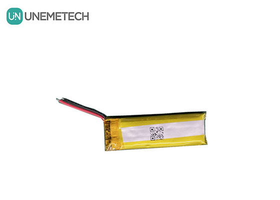 3.7V 100mAh 301235 उपभोक्ता इलेक्ट्रॉनिक्स के लिए रिचार्जेबल लिथियम पॉलिमर बैटरी