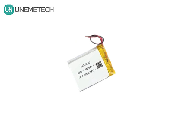 कस्टम 3.8V 400mAh हाई वोल्टेज लिथियम आयन बैटरी पैक 622526 स्मार्ट घड़ियों के लिए