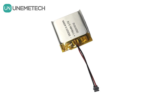 जीपीएस ट्रैकर के लिए थोक रिचार्जेबल लिपो बैटरी 352023 3.7V 115mAh लिथियम आयन पॉलिमर बैटरी