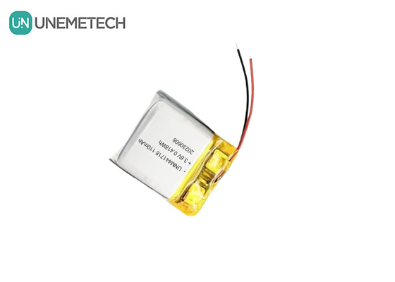 3.8V 441718 उच्च वोल्टेज पॉलिमर लिथियम आयन बैटरी 110mAh मेडिकल कंगन के लिए