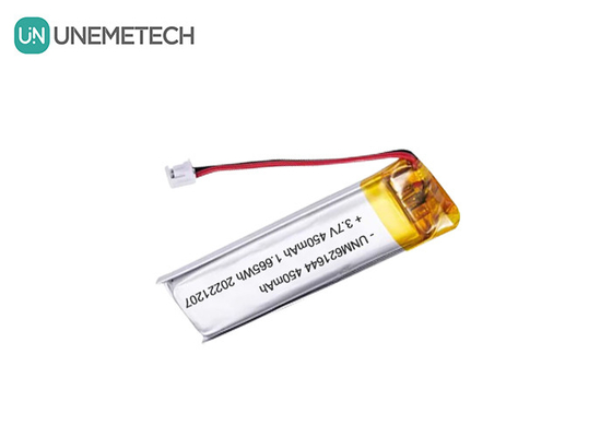 UNEMETECH 3.7V 450mAh इलेक्ट्रॉनिक पेन के लिए अनुकूलित लिपो रिचार्जेबल बैटरी 621644