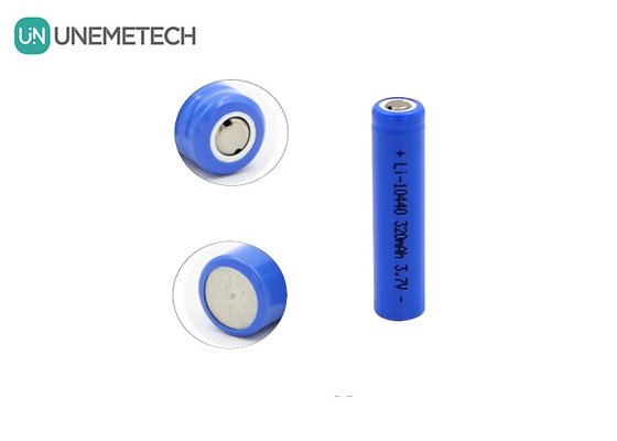 3.7V 320mAh 10440 लिथियम आयन रिचार्जेबल बैटरी / इलेक्ट्रिक टूथब्रश बैटरी