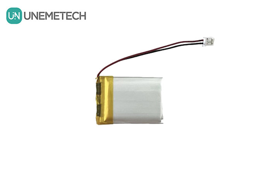 डिजिटल उत्पादों के लिए लंबी चक्र अवधि 3.7V 500mAh रिचार्जेबल ली पॉलिमर बैटरी 602535
