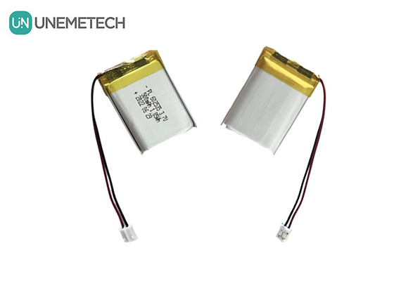 डिजिटल उत्पादों के लिए लंबी चक्र अवधि 3.7V 500mAh रिचार्जेबल ली पॉलिमर बैटरी 602535