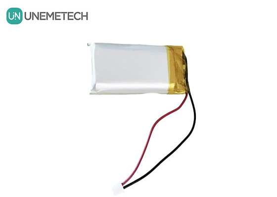 3.7V 600mAh रिचार्जेबल ली पॉलीमर बैटरी 802040 इलेक्ट्रॉनिक उत्पादों के लिए