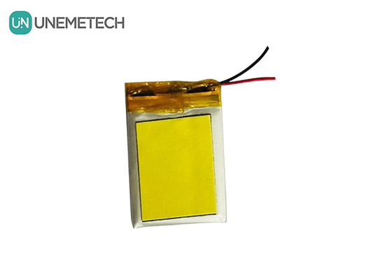 पहनने योग्य उपकरणों के लिए कम स्व-निर्वहन लिपो बैटरी 282028 / 3.7V 140mAh लिथियम पॉलिमर बैटरी