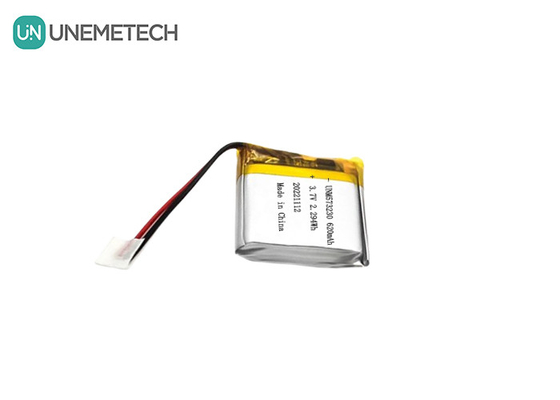 1C डिस्चार्ज करंट लिथियम पॉलिमर पावर पैक 573230 620mAh 3.7V कस्टम लिपो बैटरी पैक