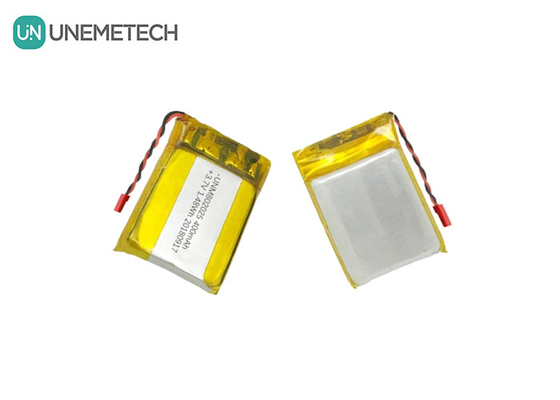802025 लिथियम पॉलिमर बैटरी 3.7V 400mAh जीपीएस ट्रैकर के लिए रिचार्जेबल लिपो बैटरी