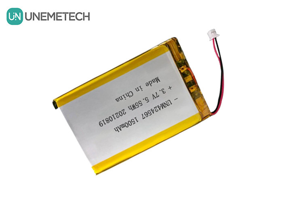 424567 रिचार्जेबल लिपो बैटरी 3.7V 1500mah लिपो बैटरी ऑटो-आईडी स्मार्ट कार्ड रीडर के लिए