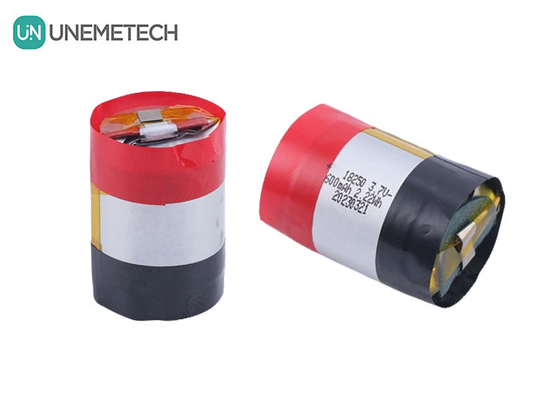 18250 630mAh 3.7V सिलेंडर रिचार्जेबल ली-आयन पॉलिमर बैटरी 5A प्लस डिस्चार्ज करंट के साथ
