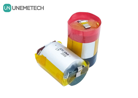 18250 630mAh 3.7V सिलेंडर रिचार्जेबल ली-आयन पॉलिमर बैटरी 5A प्लस डिस्चार्ज करंट के साथ