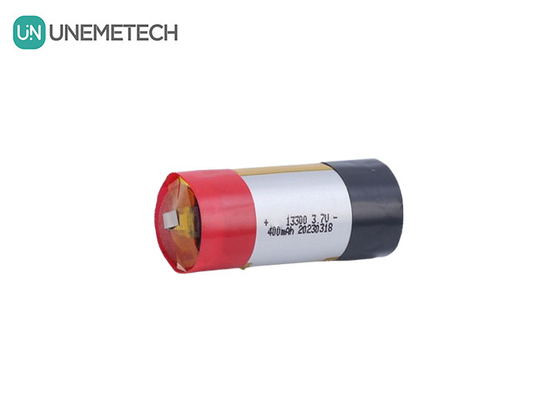 रिचार्जेबल सिलेंडरिक लिपो बैटरी 3.7V 400mah 13300 इलेक्ट्रॉनिक सिगरेट के लिए