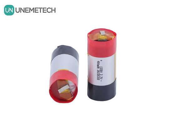 रिचार्जेबल सिलेंडरिक लिपो बैटरी 3.7V 400mah 13300 इलेक्ट्रॉनिक सिगरेट के लिए