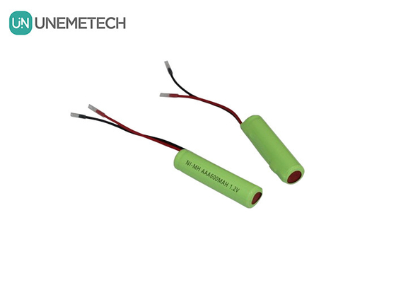लंबे चक्र जीवन NiMH AA 1.2V 600mAh रिचार्जेबल बैटरी AA600 खिलौनों के लिए