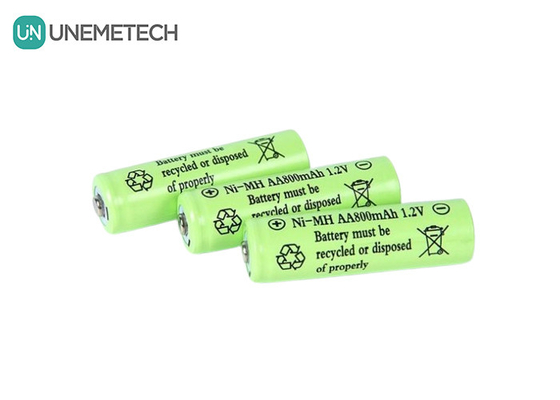 ODM NiMh बैटरी AA800 AA 1.2V 800mah इलेक्ट्रिक टूथब्रश के लिए रिचार्जेबल बैटरी