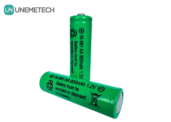 ODM NiMh बैटरी AA800 AA 1.2V 800mah इलेक्ट्रिक टूथब्रश के लिए रिचार्जेबल बैटरी
