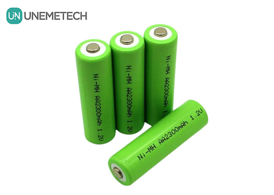 OEM ODM NiMH बैटरी 1.2V AA 2300mAh रिचार्जेबल बैटरी AA2300 वायरलेस माइक्रोफोन के लिए