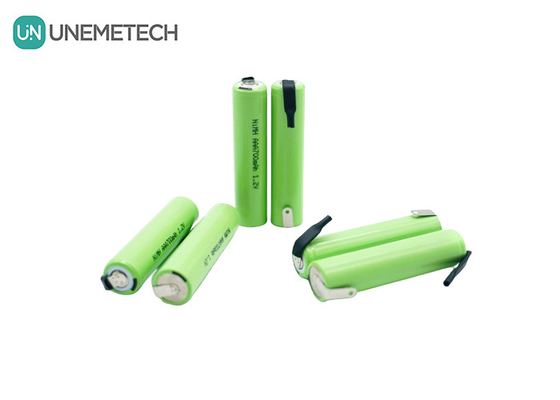 UNEMETECH AAA रिचार्जेबल Ni-MH बैटरी 1.2V 700mAh AAA700 इलेक्ट्रिक शेवर के लिए