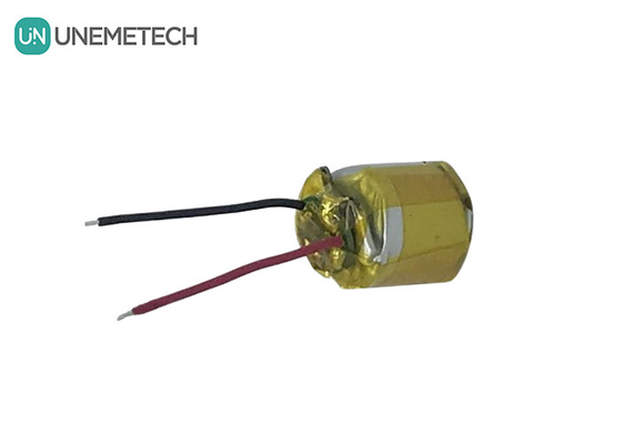 3.7V 65mAh पॉलिमर सिलेंडर लिथियम आयन बैटरी 10100 वायरलेस ब्लूटूथ हेडसेट के लिए