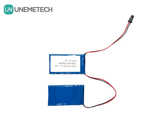 2C उच्च डिस्चार्ज दर लिपो बैटरी पैक 553559 7.4V 1300mAh 2S कृत्रिम अंग के लिए
