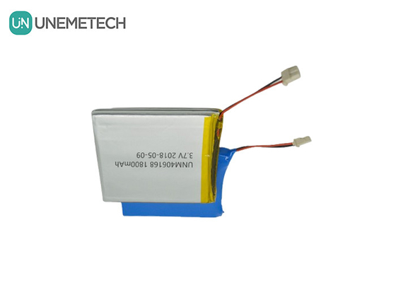 चिकित्सा उपकरण लिथियम आयन पॉलिमर बैटरी पैक 7.4V 1800mAh 2S 406168 रिचार्जेबल