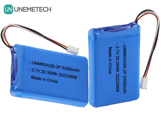 3.7V ली पॉली रिचार्जेबल बैटरी पैक 854256 2P 5500mAh औद्योगिक उपकरण बैटरी