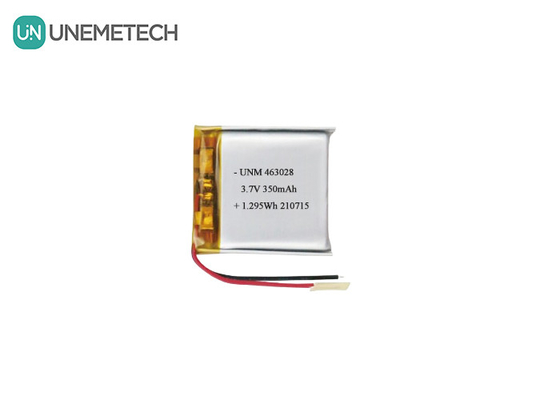 ली-पॉली पैक्स 463028 3.7V 350mAh गेमपैड के लिए रिचार्जेबल ली पॉलीमर बैटरी