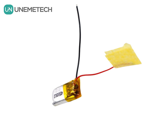451012 3.7V 37mAh रिचार्जेबल लघु लिथियम पॉलिमर बैटरी माइक्रो डिवाइस के लिए