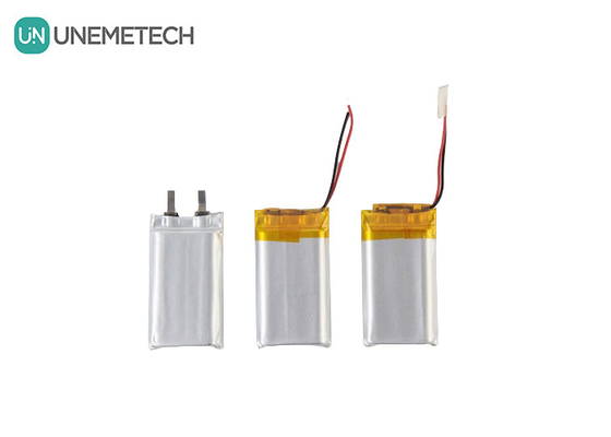 3.7V 400mAh ली पॉलीमर बैटरी 602035 ब्लूटूथ स्पीकर के लिए लिथियम आयन पॉलीमर बैटरी