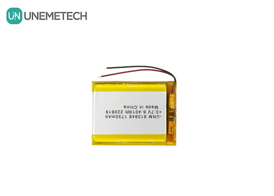 3.7V 1730mAh बड़ी क्षमता वाली लिथियम आयन पॉलिमर बैटरी 813848 पावर बैंक के लिए
