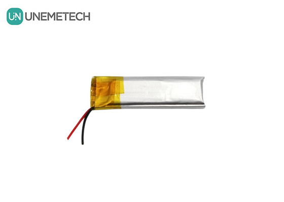 3.7V 80mAh 400930 इलेक्ट्रॉनिक मोमबत्तियों के लिए कस्टम लिथियम पॉलिमर बैटरी कम वजन