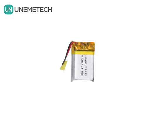 3.7V 140mAh 402025 रिचार्जेबल बैटरी लिपो बैटरी कॉम्पैक्ट मालिशर के लिए