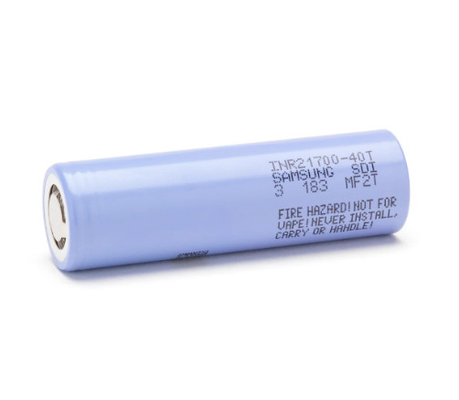 सैमसंग 40T 21700 4000mAh 35A बैटरी 3.6V लिथियम आयन बैटरी सेल INR21700-40T