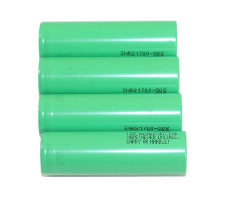 सैमसंग 50S 21700 बैटरी 5000mAh 25A बैटरी 3.6V लिथियम आयन बैटरी सेल INR21700-50S