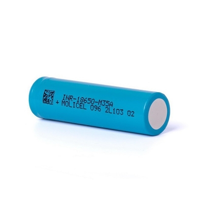 मोलिकेल INR-18650-M35A फ्लैट टॉप 18650 बैटरी मोलिकेल M35A 18650 3500mAh 10A बैटरी 3.6V