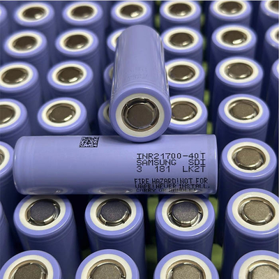 सैमसंग 40T 21700 4000mAh 35A बैटरी 3.6V लिथियम आयन बैटरी सेल INR21700-40T