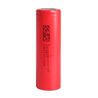 3C 4500mAh 21700 सिलेंडरिक लिथियम आयन बैटरी INR21700-45E इलेक्ट्रिक मोटर कार के लिए