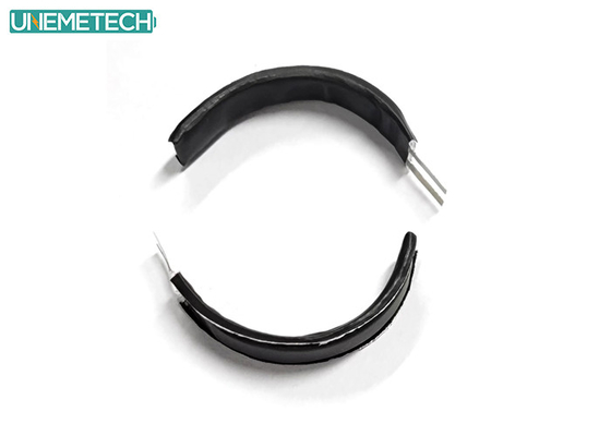 घुमावदार लिपो बैटरी UNM155528 3.8V 17mAh स्मार्ट पहनने योग्य उपकरणों के लिए