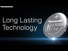 कार कुंजी बैटरी पैनासोनिक CR2032 3V 225mAh वाहन कुंजी के लिए बटन सेल